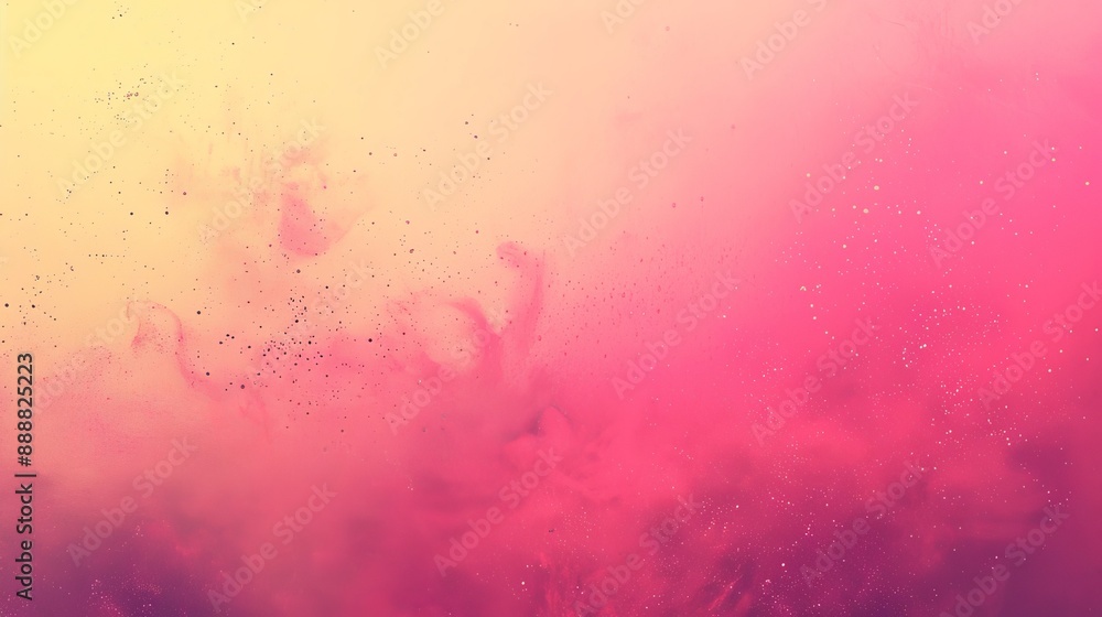 Fototapeta premium Abstract Pink And Yellow Gradient Background