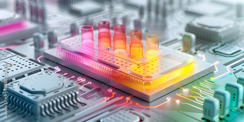 Optimizing Electronic Component Design with Thermal Analysis FEA In-Depth Visualization of Temperature Distribution