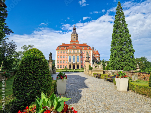 Książ Castle, the third largest castle in Poland. photo