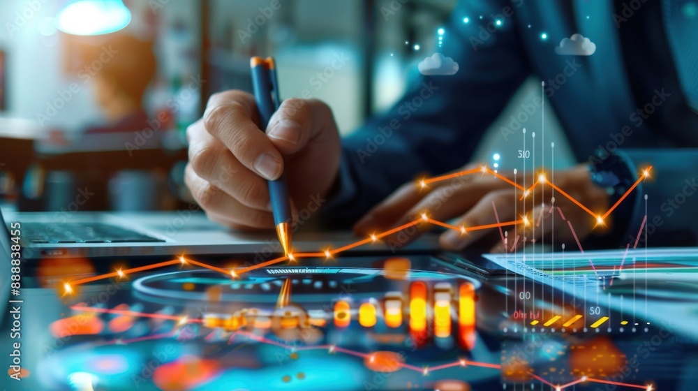 Market analysis, data graphs, Market analysis, data graphs,