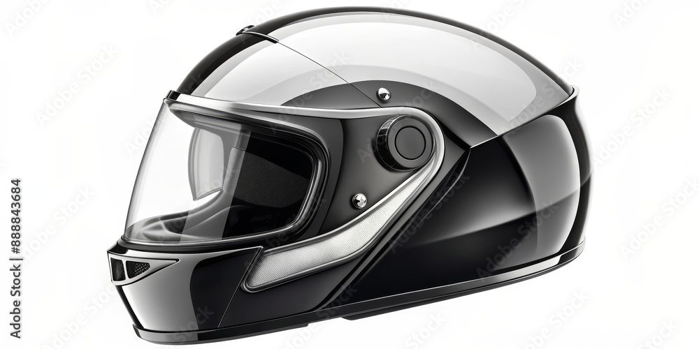 Glossy Black Motorcycle Helmet, 3D Render, Head Protection, Ride, Safety, Motorcycle, Helmet Glossy Black Motorcycle Helmet, 3D Render, Head Protection, Ride, Safety, Motorcycle, Helmet
