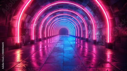 Neon Tunnel