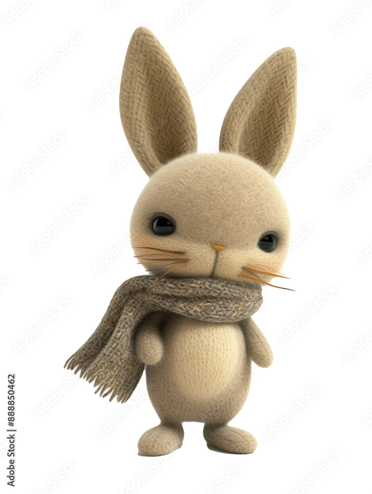 Obraz premium Cute Crochet in High Quality PNG Transparent