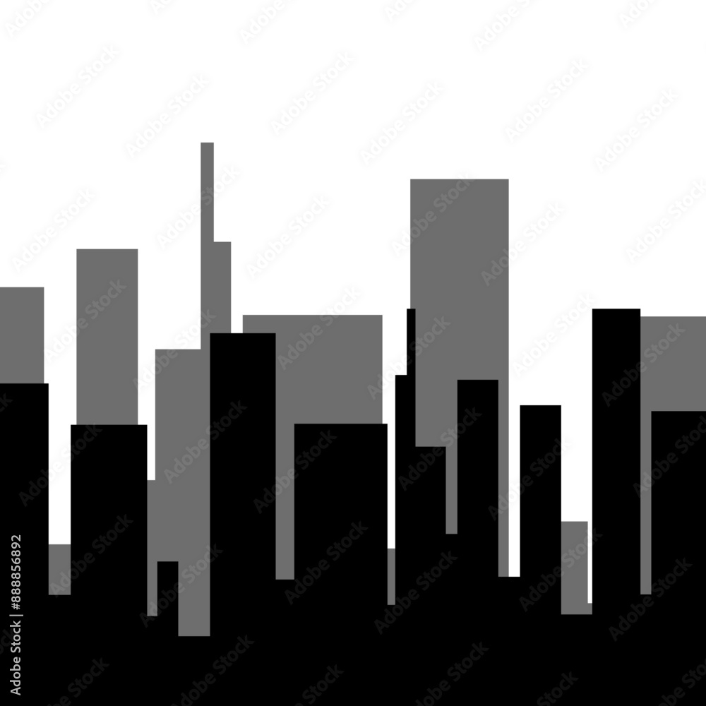 City Silhouette Night