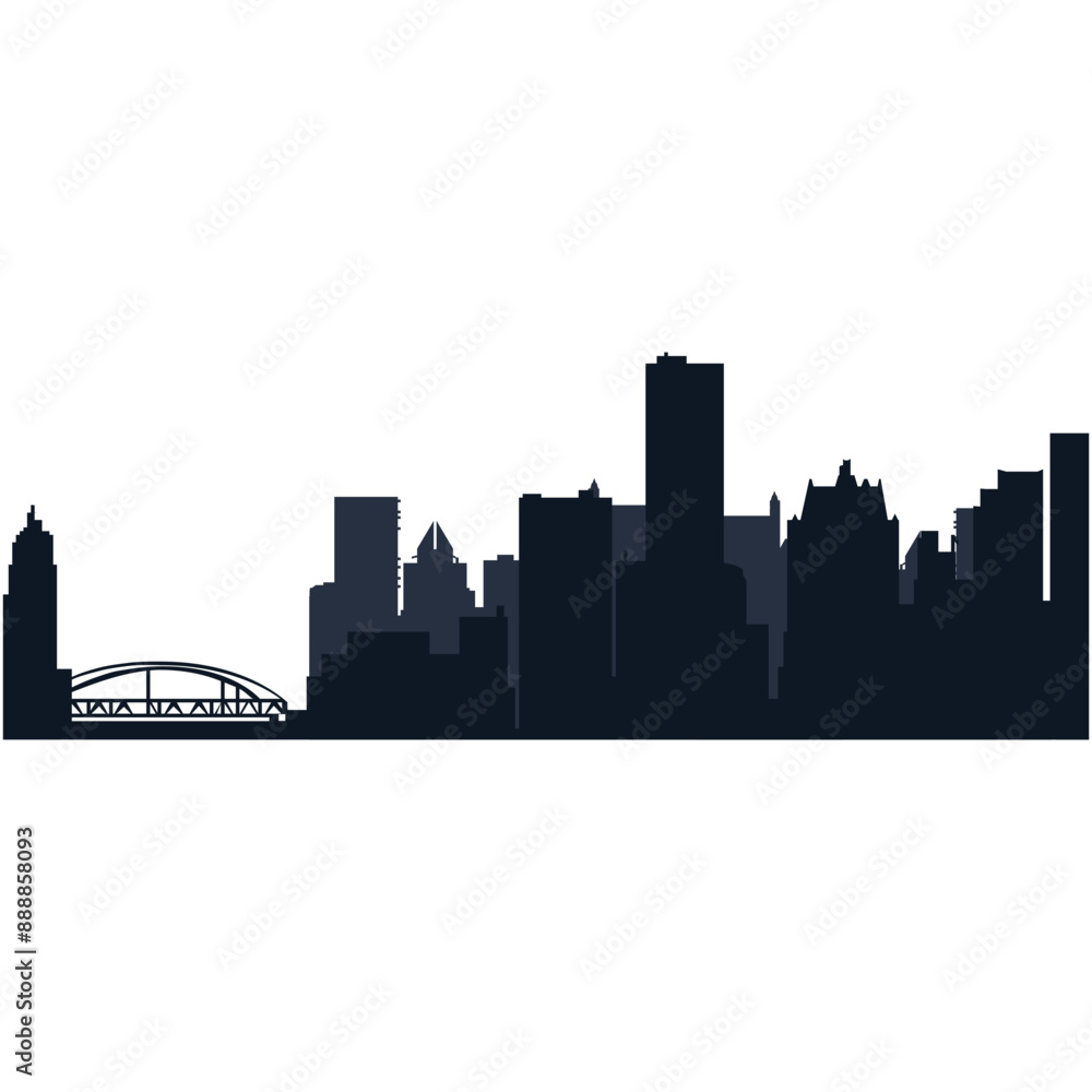 City Silhouette Night City Silhouette Night