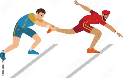 Indian sport of kabaddi. pro kabaddi