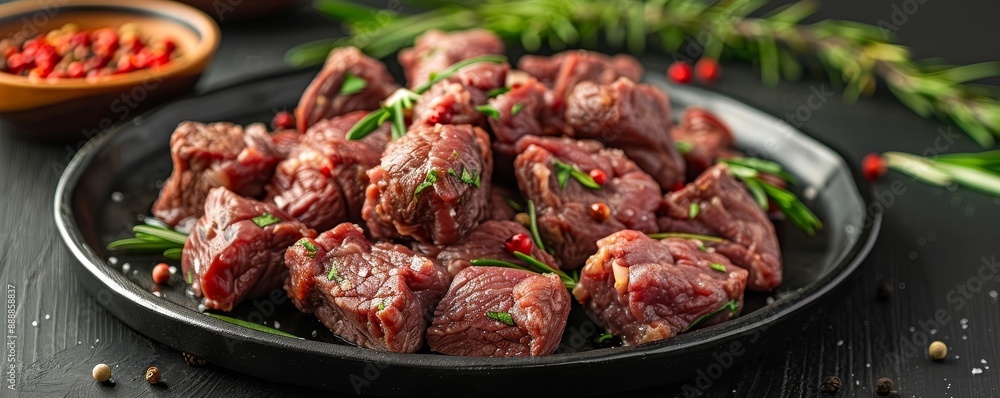lamb stew meat cut, Generative AI lamb stew meat cut, Generative AI