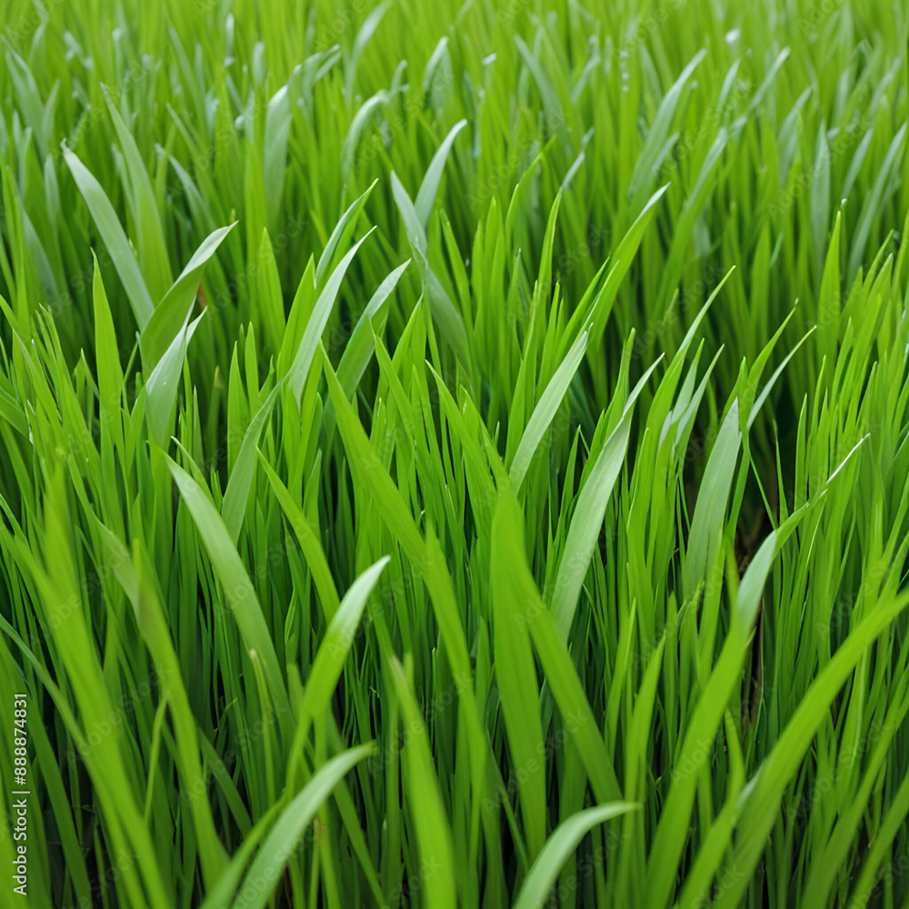 The natural beauty of wheatgrass (Hierochloe). Perfect for wellness and health themes, this vibrant shot highlights the fresh, lush green blades, ideal for blogs, websites, promotional materials. The natural beauty of wheatgrass (Hierochloe). Perfect for wellness and health themes, this vibrant shot highlights the fresh, lush green blades, ideal for blogs, websites, promotional materials.