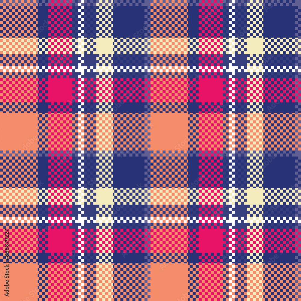 Scottish Tartan Pattern. Checker Pattern Template for Design Ornament. Seamless Fabric Texture. Scottish Tartan Pattern. Checker Pattern Template for Design Ornament. Seamless Fabric Texture.