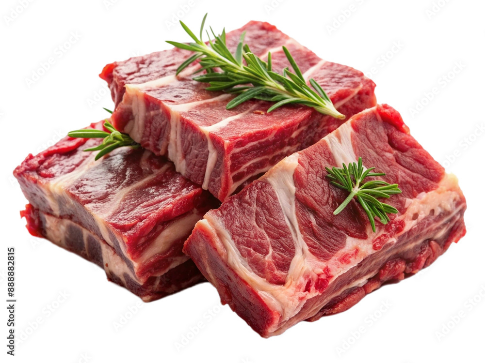 High Quality Realistic Fresh Raw Meat Isolated on Transparent Background High Quality Realistic Fresh Raw Meat Isolated on Transparent Background