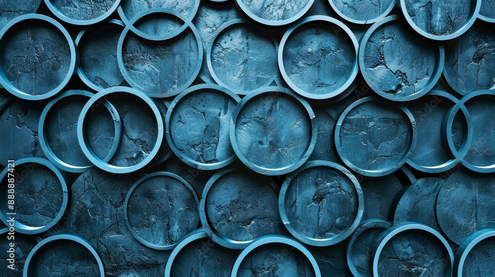 High definition realistic photo of geometric circles grid pattern for enhanced visual impact High definition realistic photo of geometric circles grid pattern for enhanced visual impact