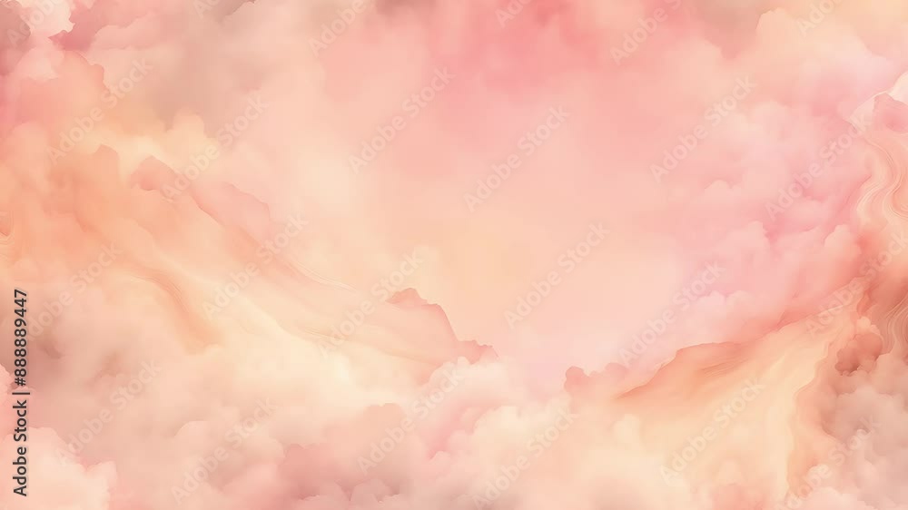 Refined distressed pastel pink watercolor textured abstract background video Refined distressed pastel pink watercolor textured abstract background video