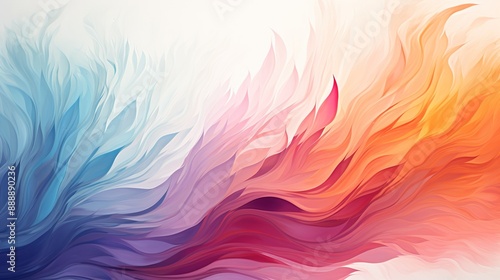 abstract background with paint brush and color pattern