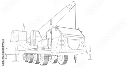 mobile crane 