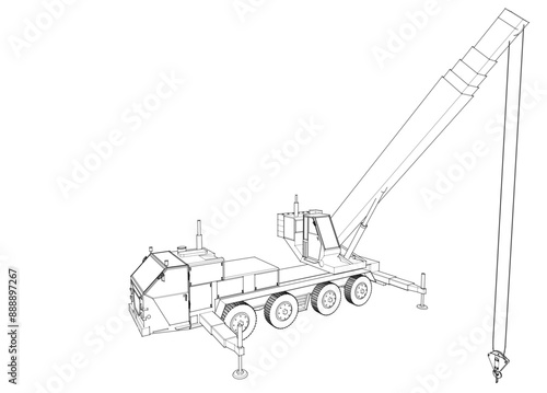 mobile crane 