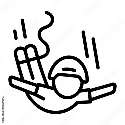 Bungee Jumping Icon