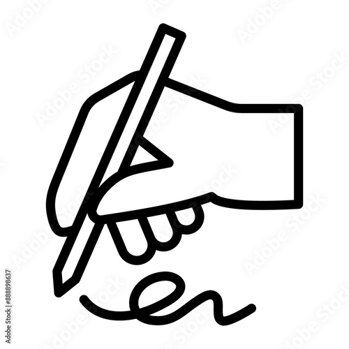 Autograph Signing Icon
