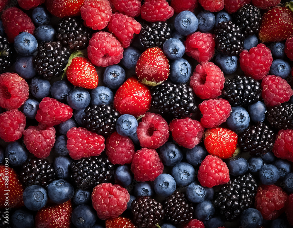 Close-up of ripe berries pattern texture background. Close-up of ripe berries pattern texture background.