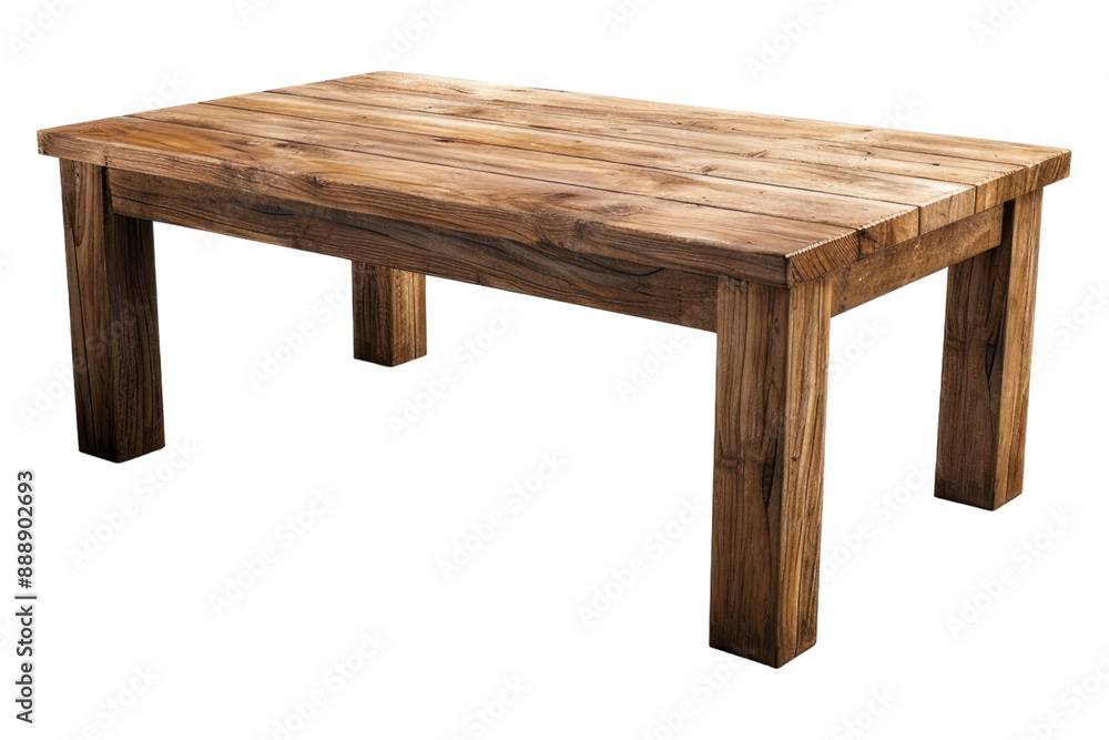 crafted coffee table isolated on transparent background crafted coffee table isolated on transparent background