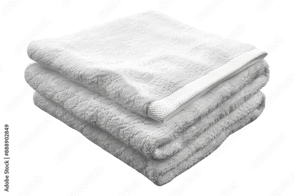 Crisp kitchen towel isolated on transparent background Crisp kitchen towel isolated on transparent background