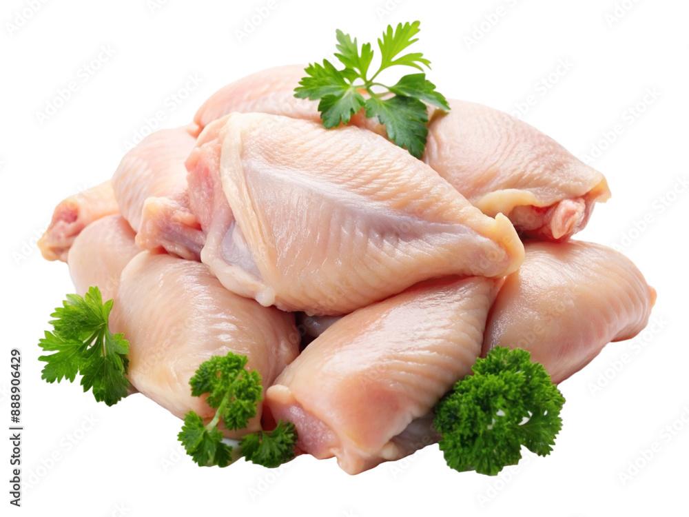 High Quality Realistic Fresh Raw Meat Isolated on Transparent Background High Quality Realistic Fresh Raw Meat Isolated on Transparent Background