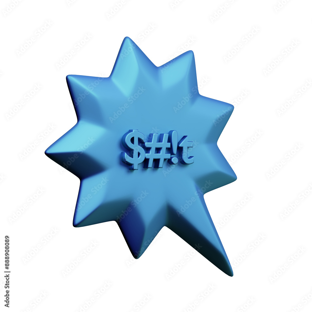 Various 3D cartoon icons of messages Various 3D cartoon icons of messages
