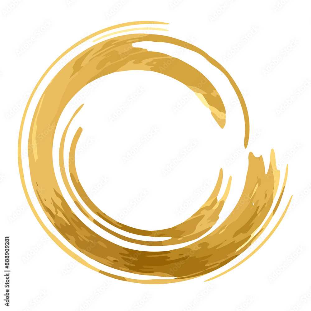 Golden stroke circle curl.gold Shiny wavy effect, swirl golden lines. luxury abstract foil frame. Gold Foil Frame Gold stroke on transparent background. Golden stroke circle curl.gold Shiny wavy effect, swirl golden lines. luxury abstract foil frame. Gold Foil Frame Gold stroke on transparent background.
