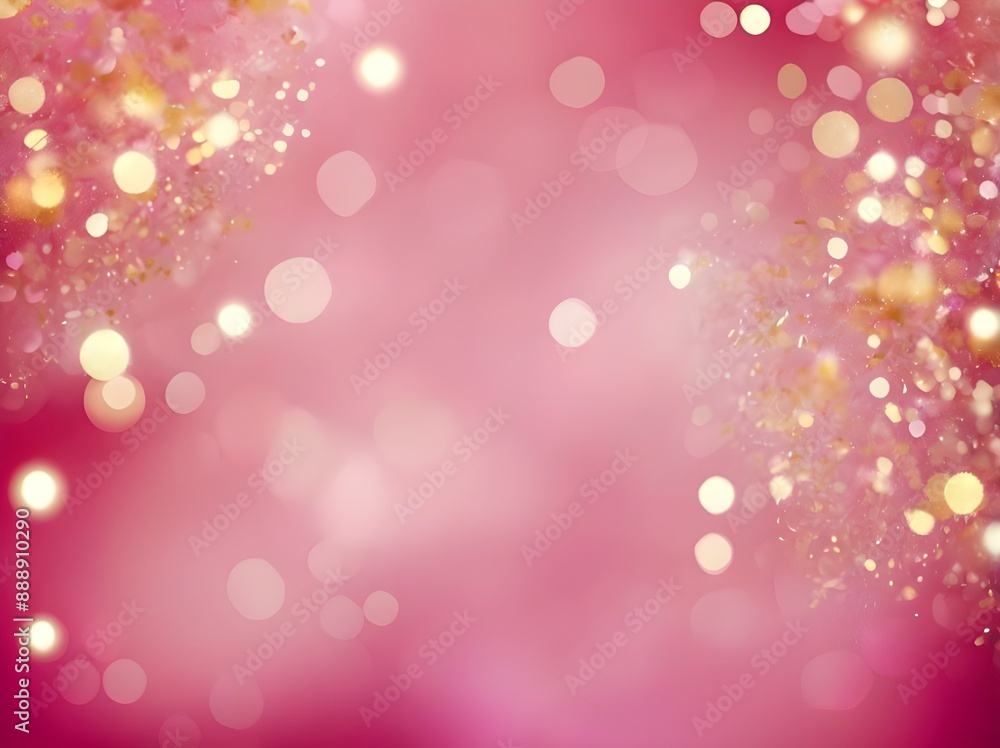Blurred in Vibrant Colors Textured Light On A Luxurious Pink Background Ai Generative Blurred in Vibrant Colors Textured Light On A Luxurious Pink Background Ai Generative