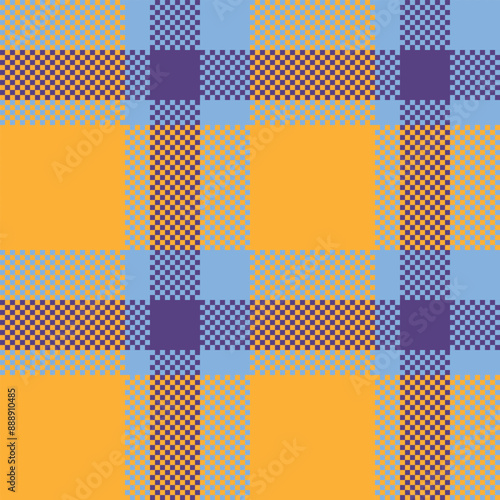 Tartan Plaid Vector Seamless Pattern. Checker Pattern. Traditional Scottish Woven Fabric. Lumberjack Shirt Flannel Textile. Pattern Tile Swatch Included.