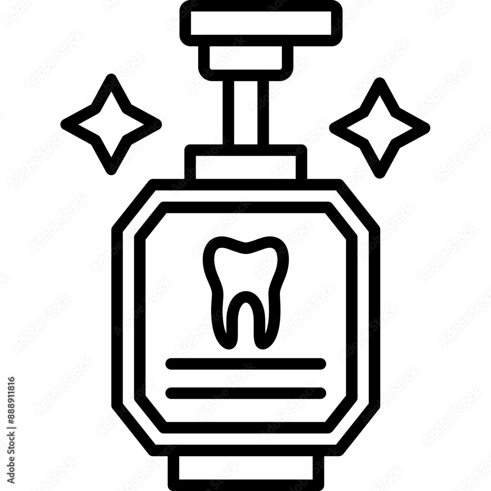 Toothpaste Icon Toothpaste Icon