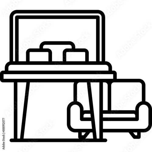 Loft Bed Icon