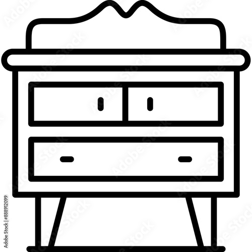 Chest of Drawers Icon