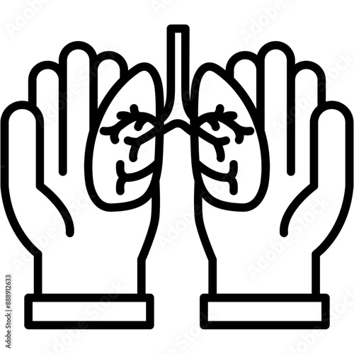 Take Care Of Lungs Icon