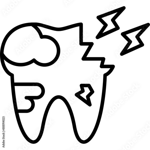 Tooth Decay Icon