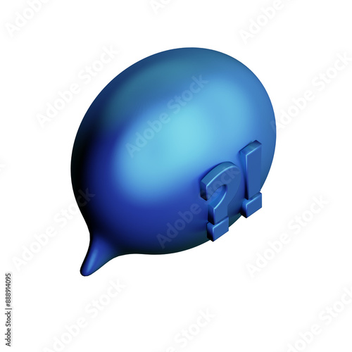 Various toon 3D icons and signs