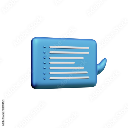 Various toon 3D icons and signs