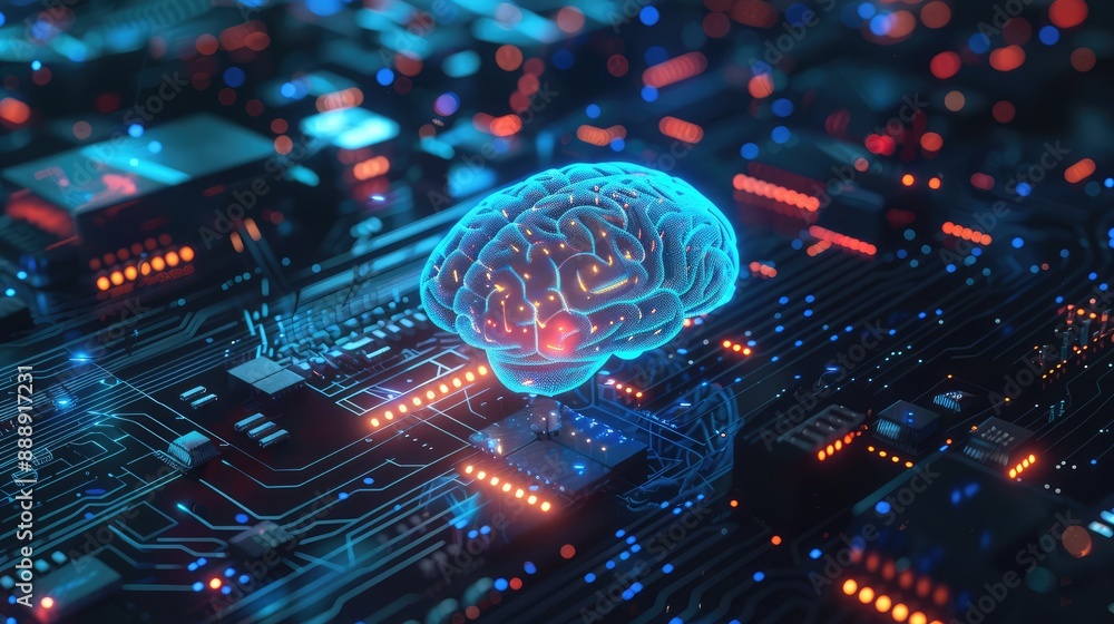 Obraz premium The Future of Intelligence