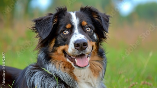 Australian Shepherd: Smart and energetic, Australian Shepherds are great for active families and excel in herding tasks with their keen intelligence. 