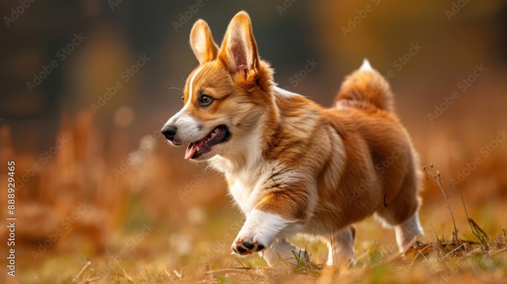Pembroke Welsh Corgi: With short legs and long bodies, Corgis are energetic and intelligent, renowned for their skill as herding dogs and lively nature.
Pembroke Welsh Corgi: With short legs and long bodies, Corgis are energetic and intelligent, renowned for their skill as herding dogs and lively nature.