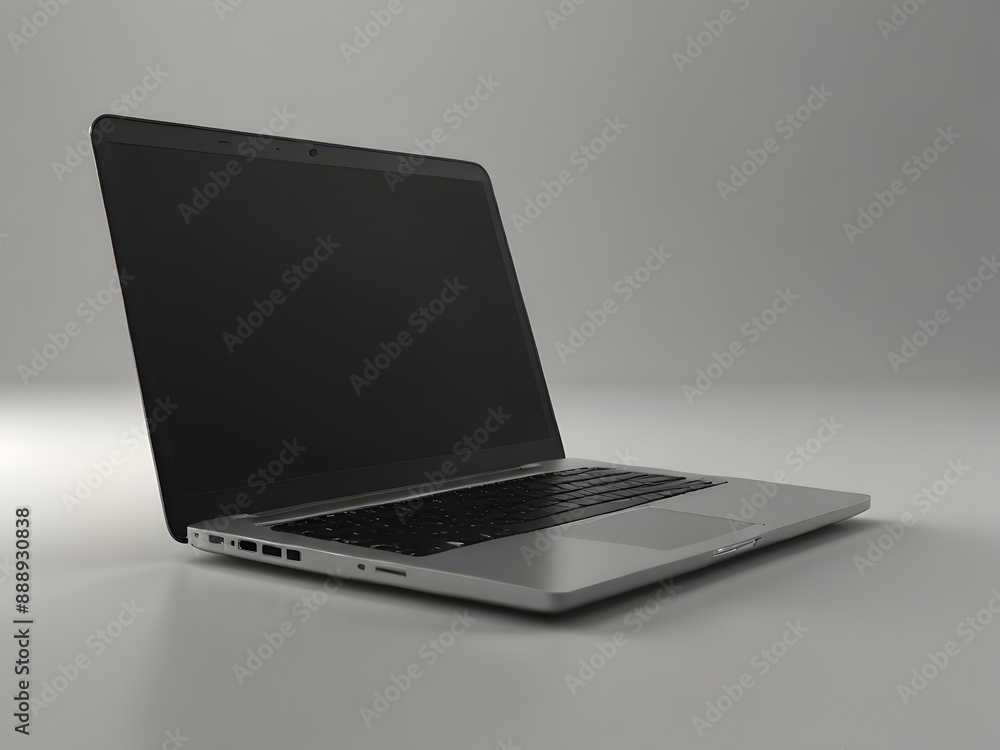 laptop on a table laptop on a table