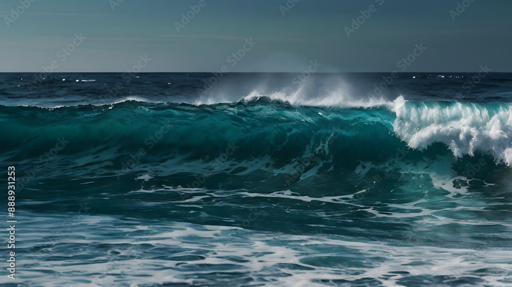 storm in the sea, ai generated storm in the sea, ai generated