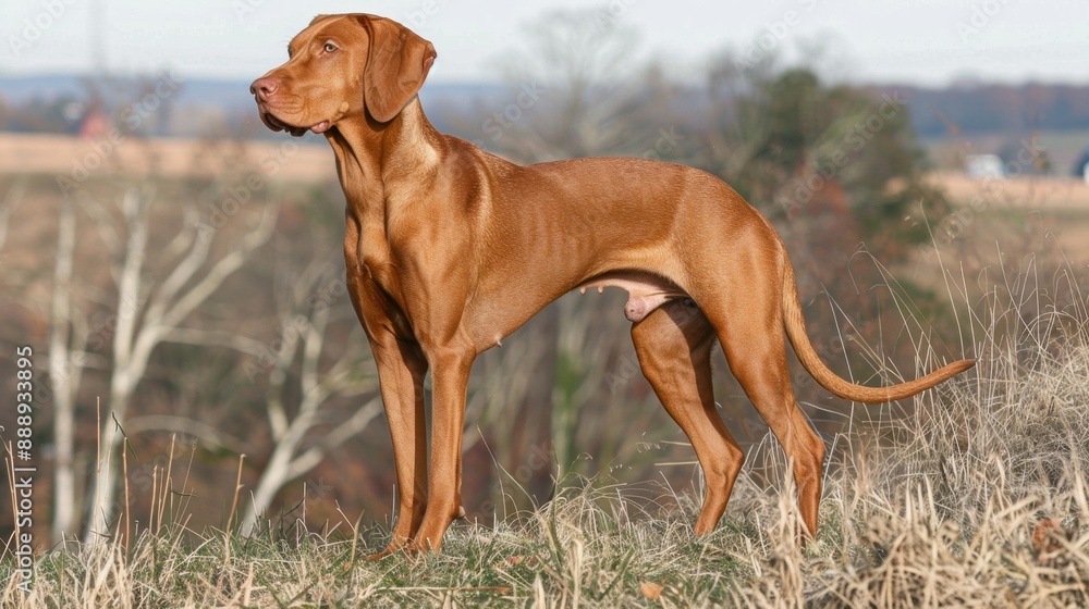 Vizsla: Known for their energetic, affectionate nature and intelligence. Vizslas are prized as versatile hunting and family dogs, loved for their loyalty.
Vizsla: Known for their energetic, affectionate nature and intelligence. Vizslas are prized as versatile hunting and family dogs, loved for their loyalty.