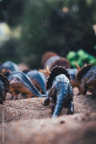 Triceratops Migration: A Herd on the Move