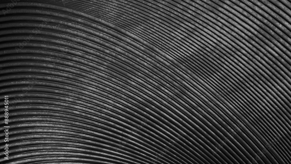 Abstract pattern of parallel diagonal metallic lines. Abstract pattern of parallel diagonal metallic lines.