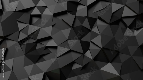 Abstract dark geometric pat...