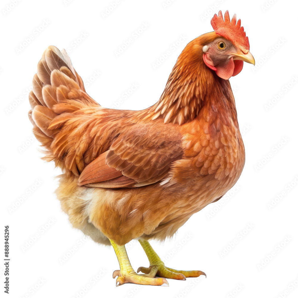 Fototapeta premium chicken isolated on white. png