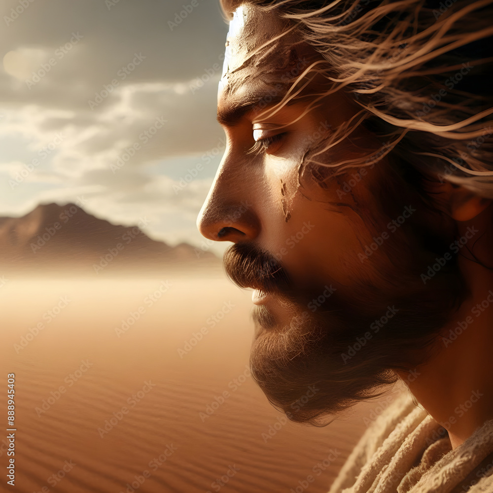 Jesus in the Desert Jesus in the Desert