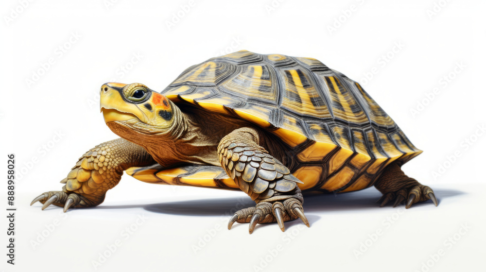 turtle isolated on white background turtle isolated on white background