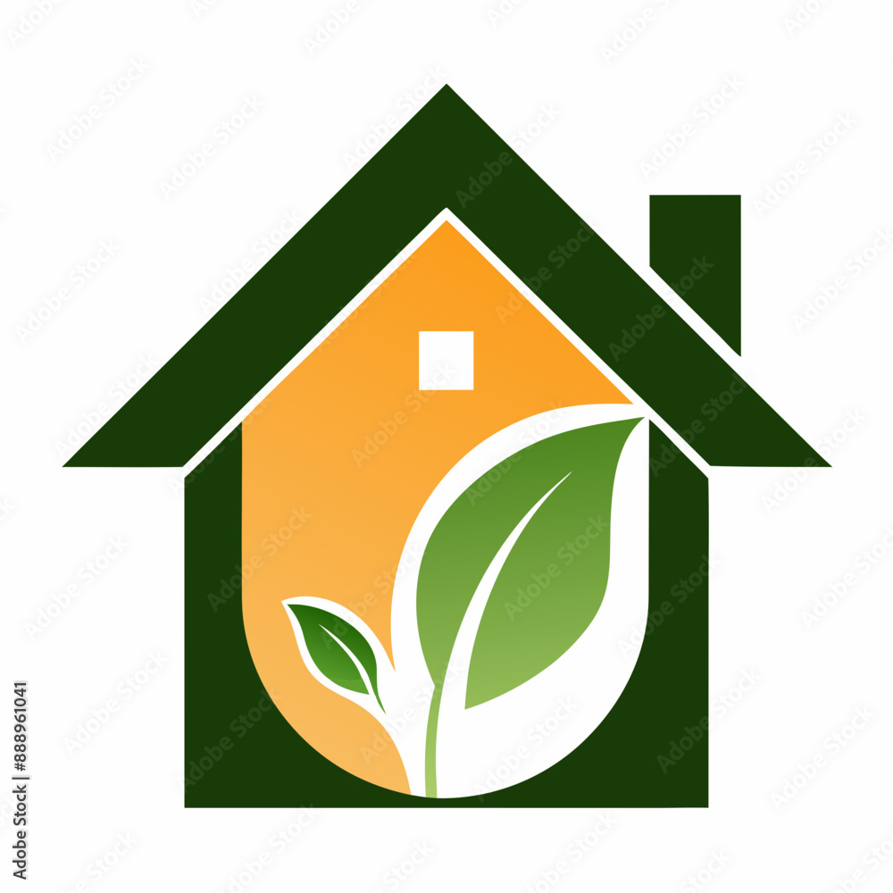 Eco house, ecology, eco, bio, nature, nature, nature protection, icons, ai generative Eco house, ecology, eco, bio, nature, nature, nature protection, icons, ai generative