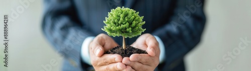 Business leaders developing sustainability frameworks to reduce environmental impact